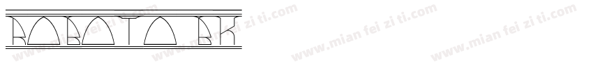 roboto bk字体转换
